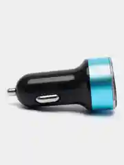 Синий автомобильное зарядное устройство 2 USB 3.1 А / разветвитель прикуривателя