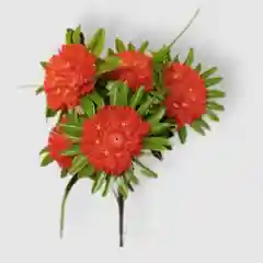 Искусственные декоративные цветы (гвоздика, маргаритка)