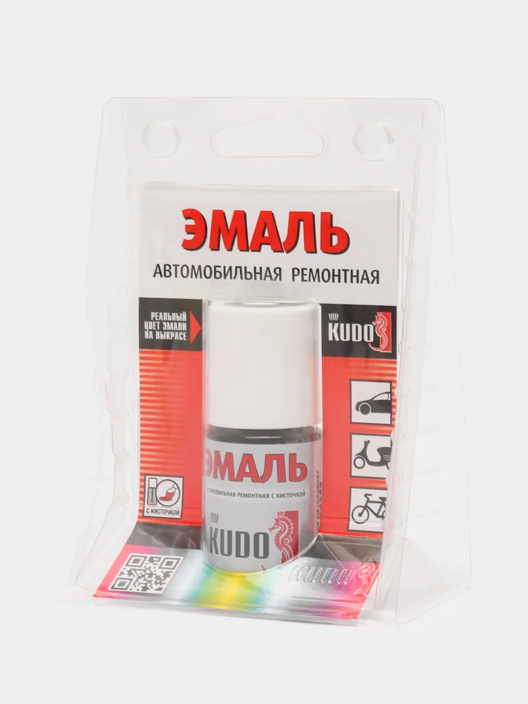 Machine Silver, металлик, KIA, эмаль автомобильная, ремонтная, с кисточкой, KUDO