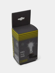 Лампа GANZ 12V HB3 60W P20d
