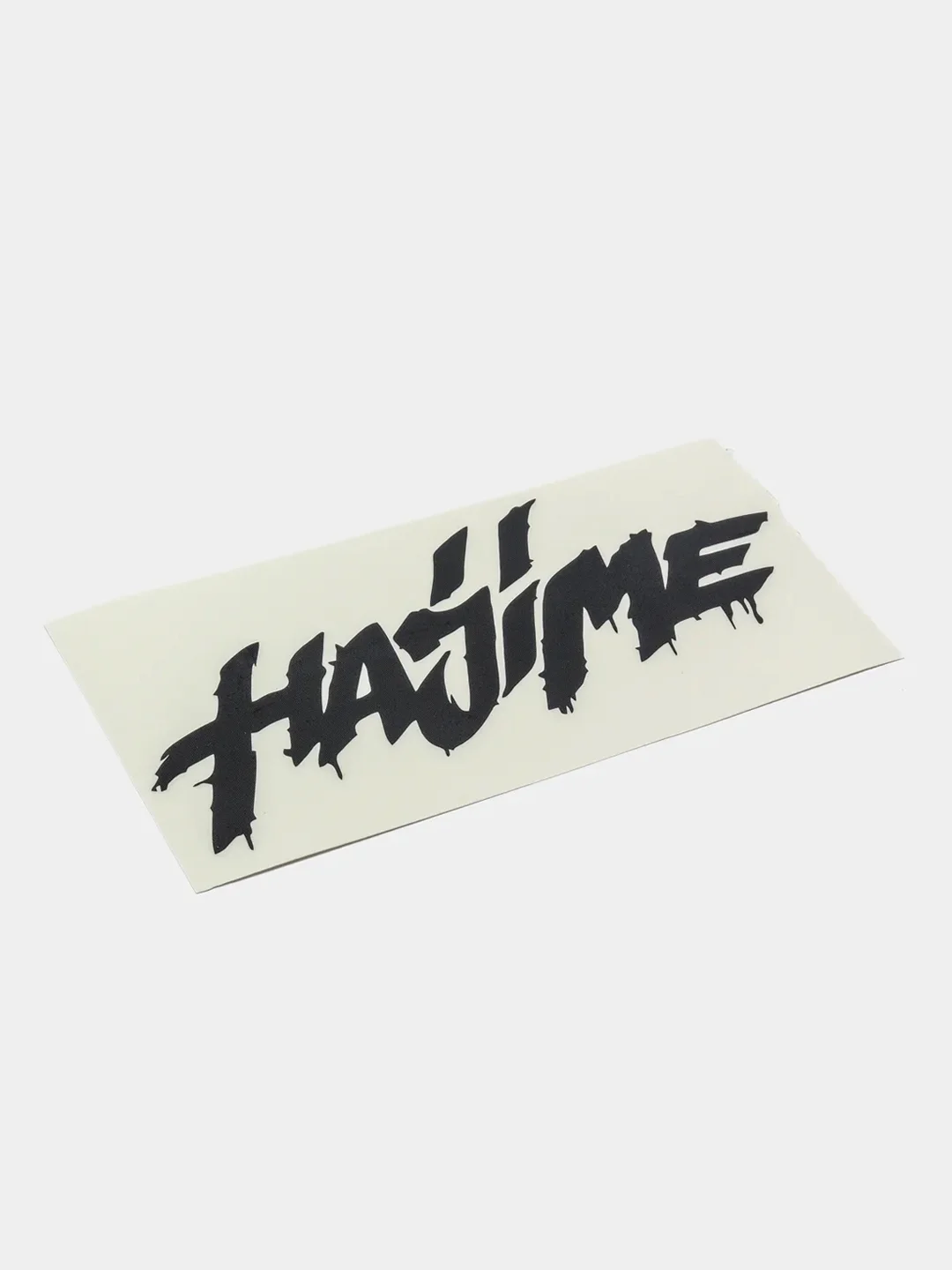 Черный наклейка на авто / телефон Hajime ( Хаджиме )