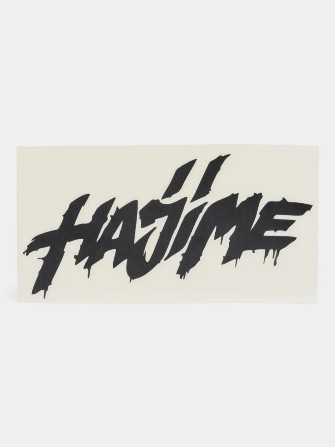 Черный наклейка на авто / телефон Hajime ( Хаджиме )