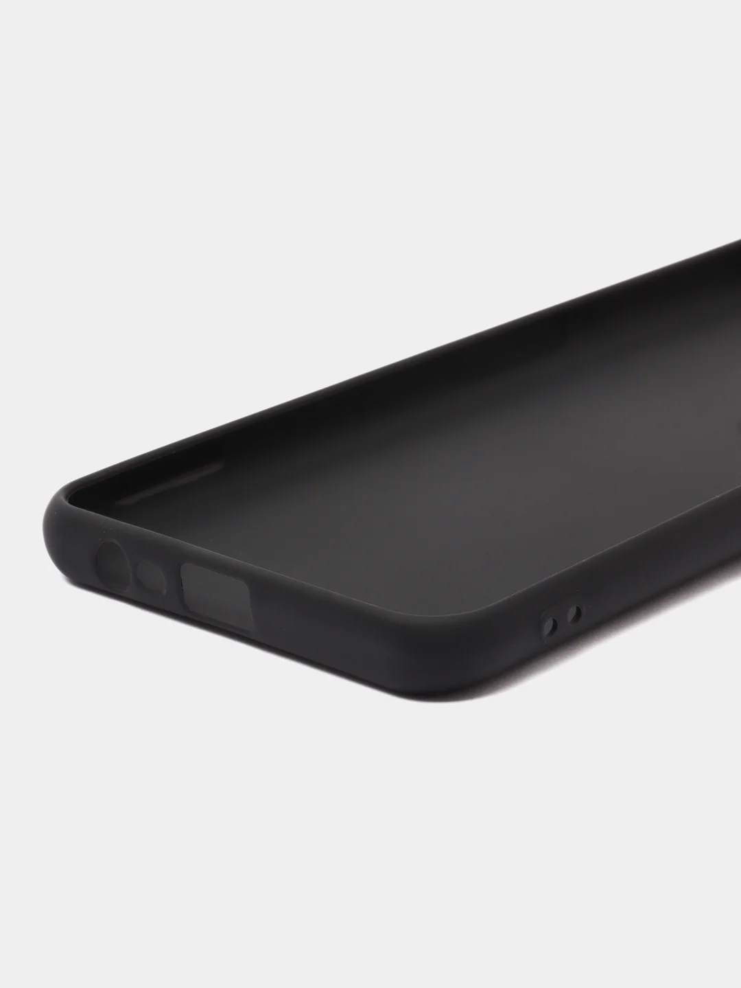 Черный чехол для Realme C31 (Реалми С31), силиконовый, матовый