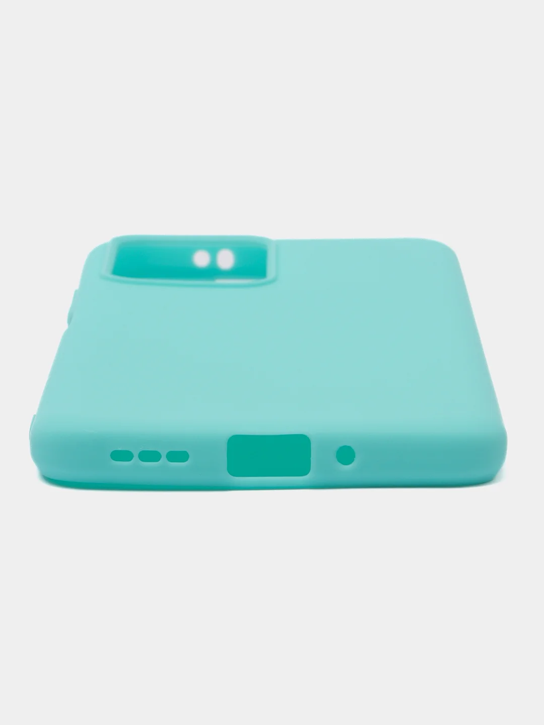 Бирюзовый xiaomi Redmi Note 12 / Poco X5 (Редми Нот 12 / Поко Х5) силиконовый, матовый