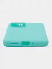 Бирюзовый xiaomi Redmi Note 12 / Poco X5 (Редми Нот 12 / Поко Х5) силиконовый, матовый