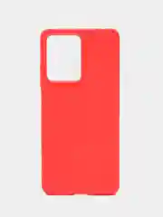 Красный чехол для Xiaomi Redmi Note 12 Pro 5G / Poco X5 Pro 5G силиконовый, матовый, прозрачный