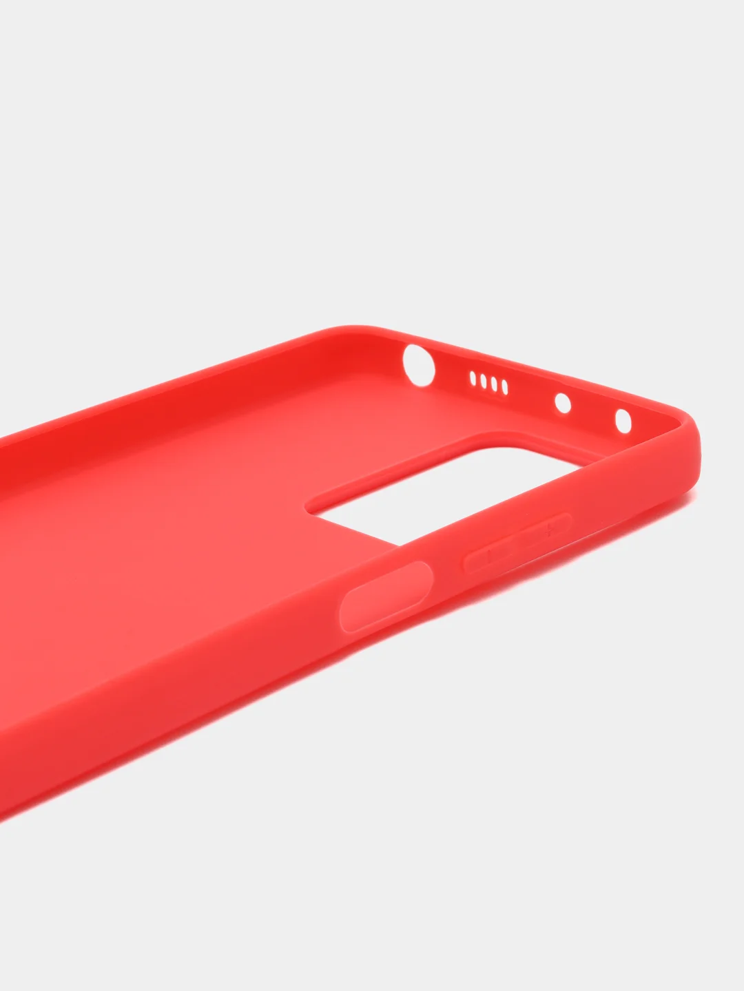 Красный чехол для Xiaomi Redmi Note 12 Pro 5G / Poco X5 Pro 5G силиконовый, матовый, прозрачный