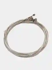 Струны для акустической гитары Metall, нержавеющая сталь, комплект из 6 струн,