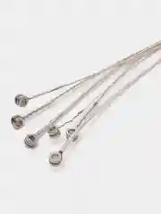 Струны для акустической гитары Metall, нержавеющая сталь, комплект из 6 струн,