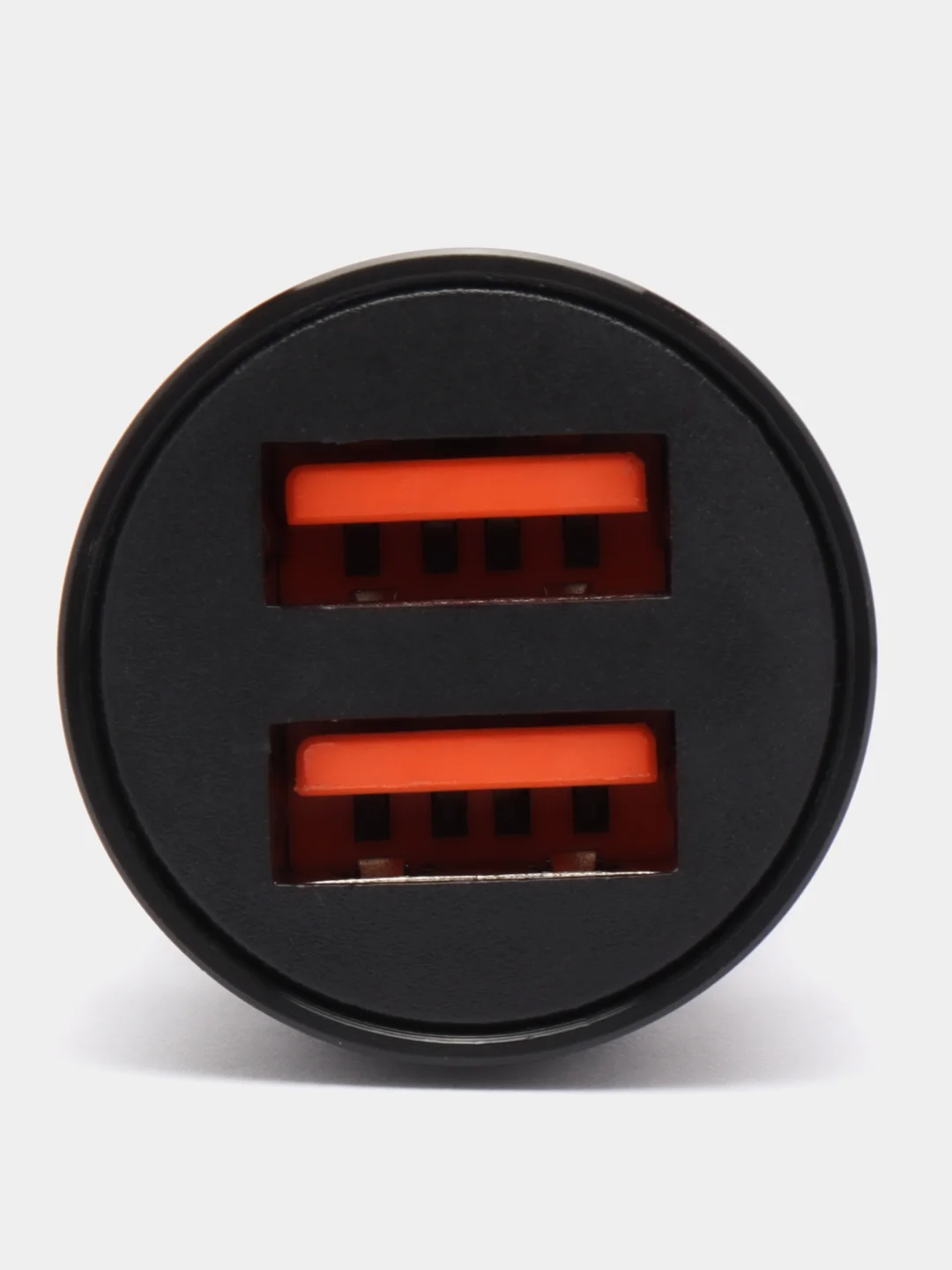 Черный автомобильное зарядное устройство Borofone BZ19 2.4A, для Lightning / Micro-USB / Type-C