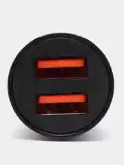 Черный автомобильное зарядное устройство Borofone BZ19 2.4A, для Lightning / Micro-USB / Type-C