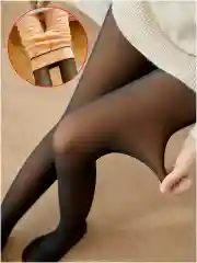 Колготки женские Теплые Зимние с флисом "Вторая кожа"