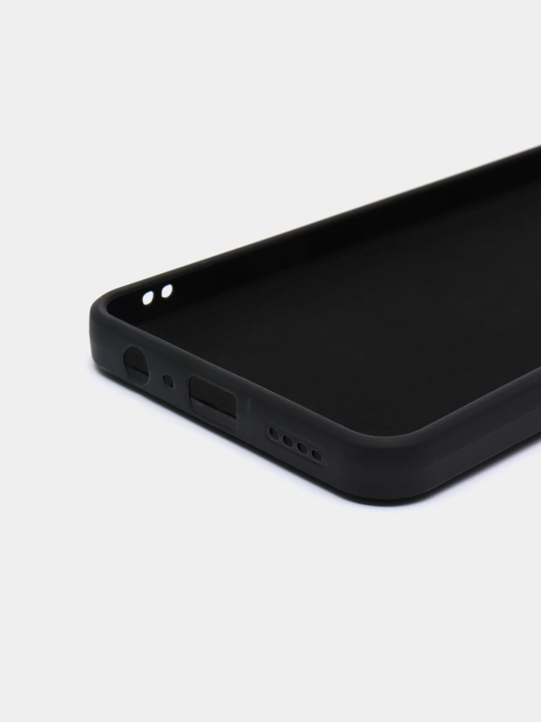 Черный чехол Realme C30 C30s Narzo 50i Prime Реалми С30 силиконовый цветной с мягким подкладом