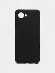 Черный чехол Realme C30 C30s Narzo 50i Prime Реалми С30 силиконовый цветной с мягким подкладом