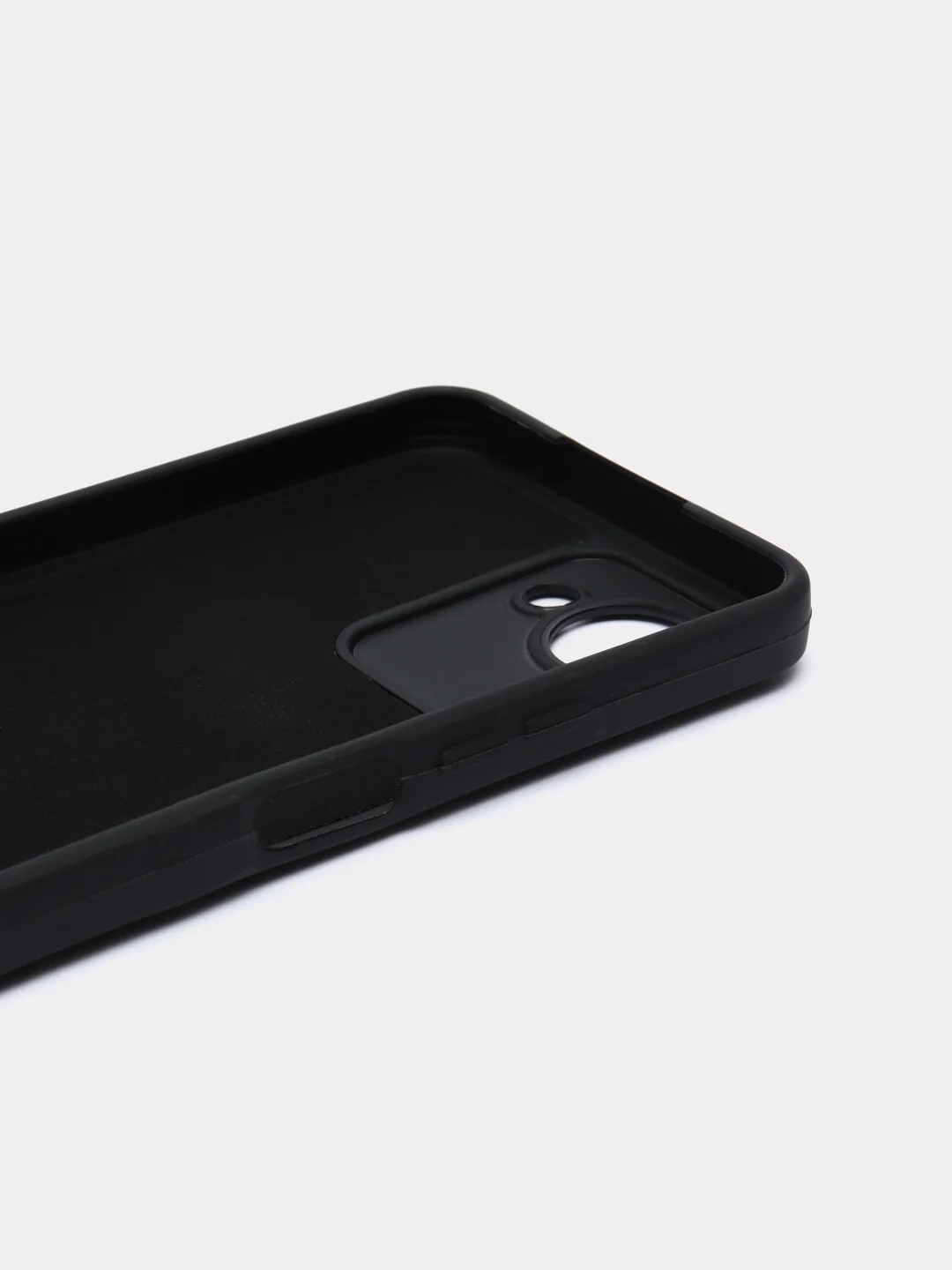 Черный чехол Realme C30 C30s Narzo 50i Prime Реалми С30 силиконовый цветной с мягким подкладом