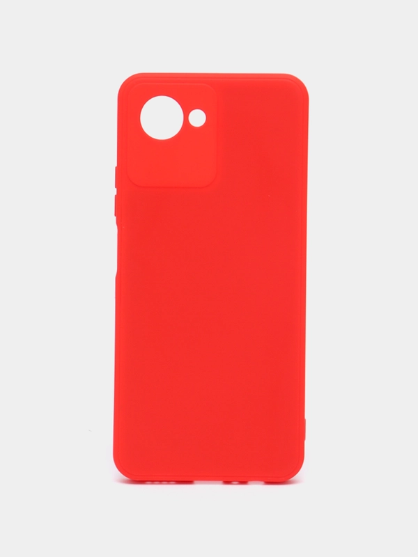 Чехол Realme C30 C30s Narzo 50i Prime Реалми С30 силиконовый цветной с мягким подкладом