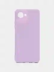 Сиреневый чехол Realme C30 C30s Narzo 50i Prime Реалми С30 силиконовый цветной с мягким подкладом