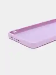 Сиреневый чехол Realme C30 C30s Narzo 50i Prime Реалми С30 силиконовый цветной с мягким подкладом