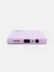 Сиреневый чехол Realme C30 C30s Narzo 50i Prime Реалми С30 силиконовый цветной с мягким подкладом