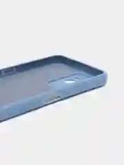 Синий меланж чехол для Realme C35 / Реалми С35 силиконовый, цветной, с мягким подкладом