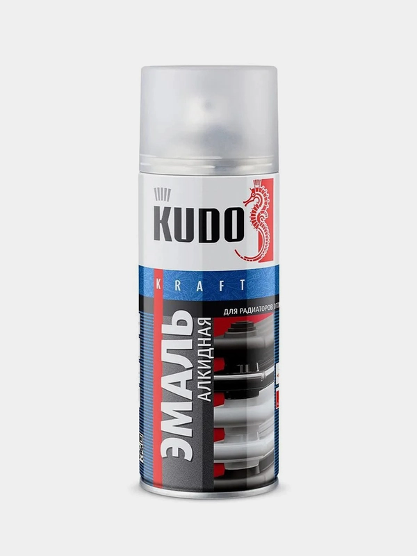 Эмаль для радиаторов отопления белая  KUDO KU5101 520мл