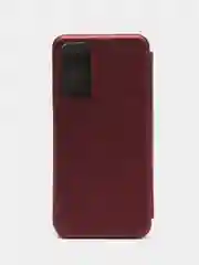 Бордовый чехол книжка Honor 10X Lite