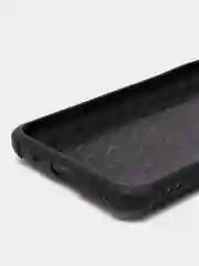 Черный чехол для Samsung A01, под кожу крокодил