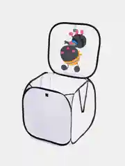Белый корзина для игрушек