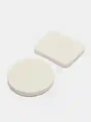 Белый спонж для макияжа, 2 штуки