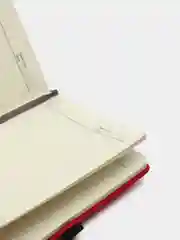 Красный ежедневник в подарочной упаковке с ручкой