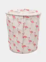 Розовый корзина складная с ручками для хранения белья и игрушек