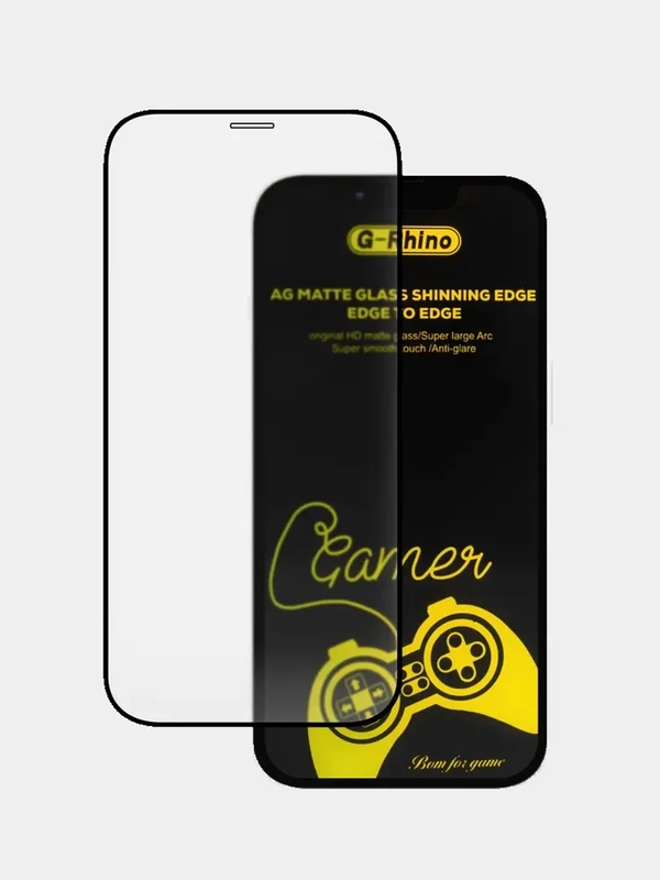 Защитное стекло матовое для iPhone X, XS, 11 Pro, 12, 12 Pro, 12 Pro Max