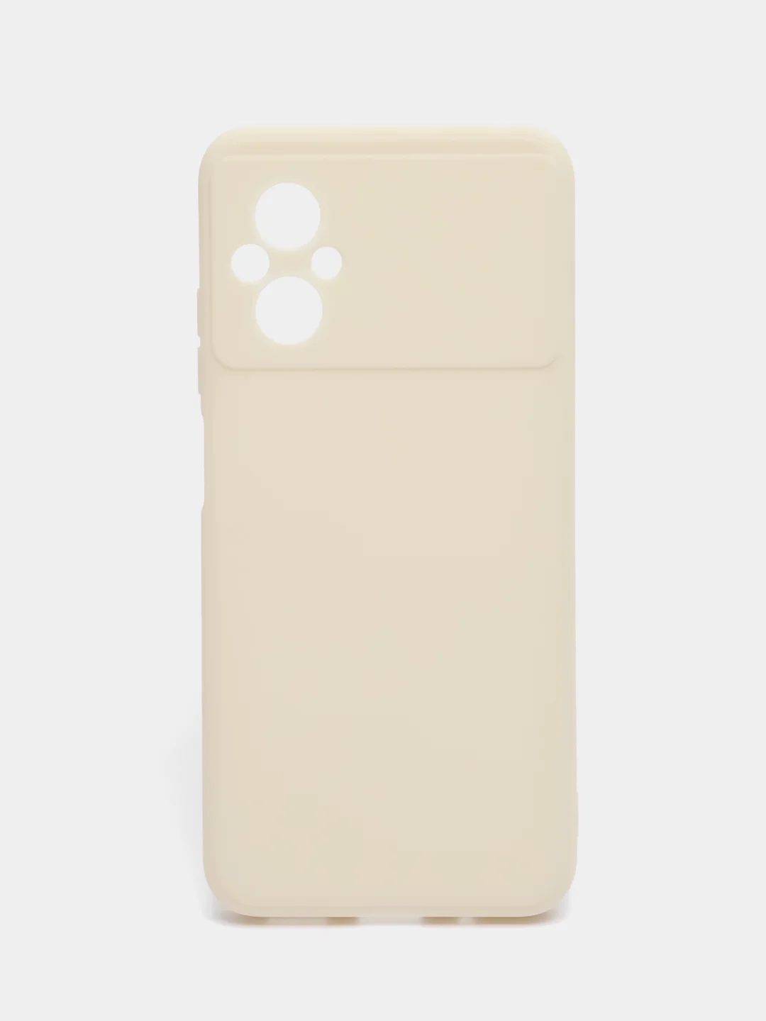 Молочный силиконовый чехол для Xiaomi POCO M5 4G / M4 5G (Поко М5 4Г / М4 5 Джи), прозрачный