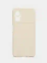 Молочный силиконовый чехол для Xiaomi POCO M5 4G / M4 5G (Поко М5 4Г / М4 5 Джи), прозрачный