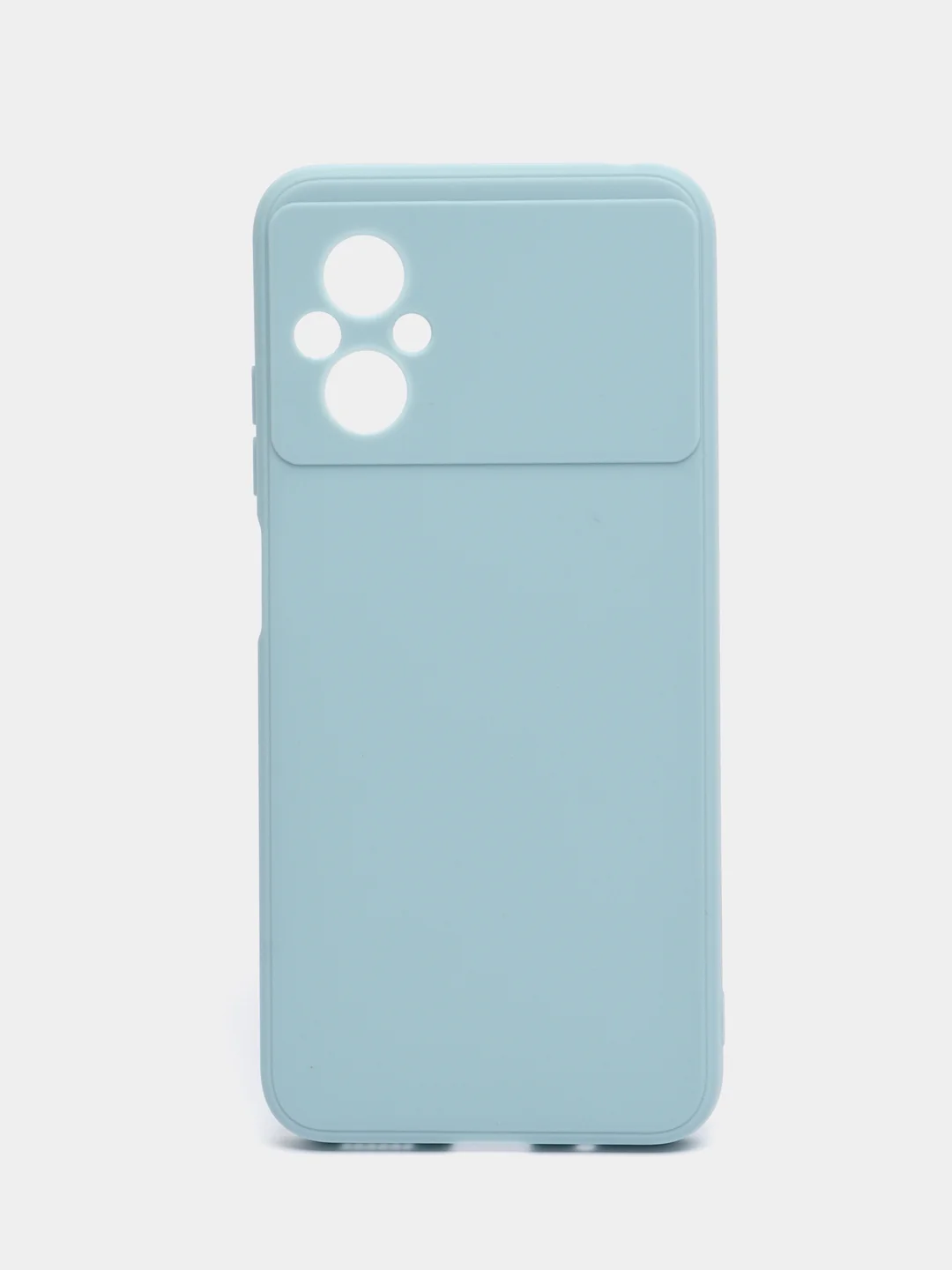 Мятный силиконовый чехол для Xiaomi POCO M5 4G / M4 5G (Поко М5 4Г / М4 5 Джи), прозрачный