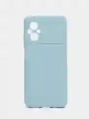 Мятный силиконовый чехол для Xiaomi POCO M5 4G / M4 5G (Поко М5 4Г / М4 5 Джи), прозрачный
