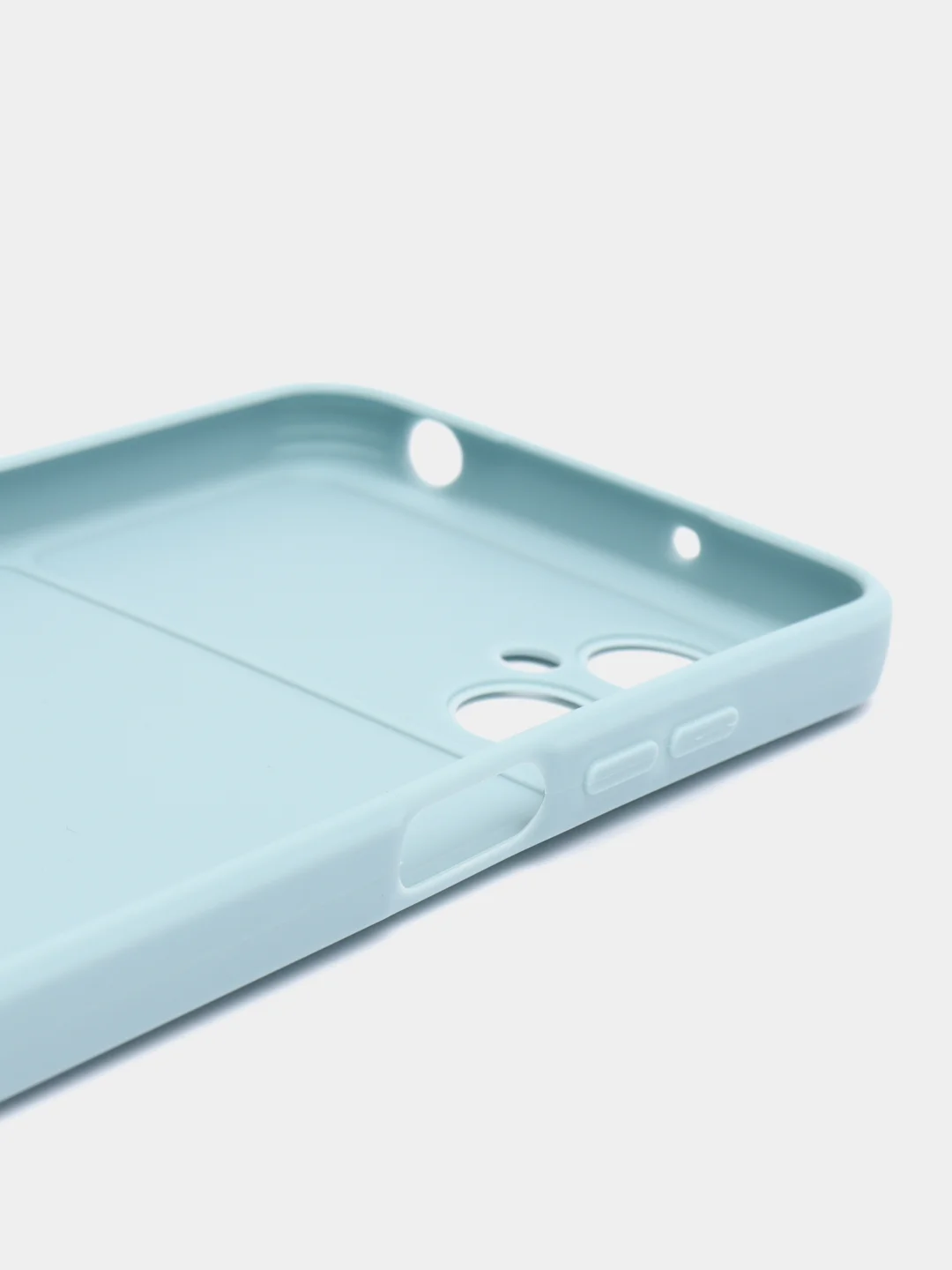 Мятный силиконовый чехол для Xiaomi POCO M5 4G / M4 5G (Поко М5 4Г / М4 5 Джи), прозрачный