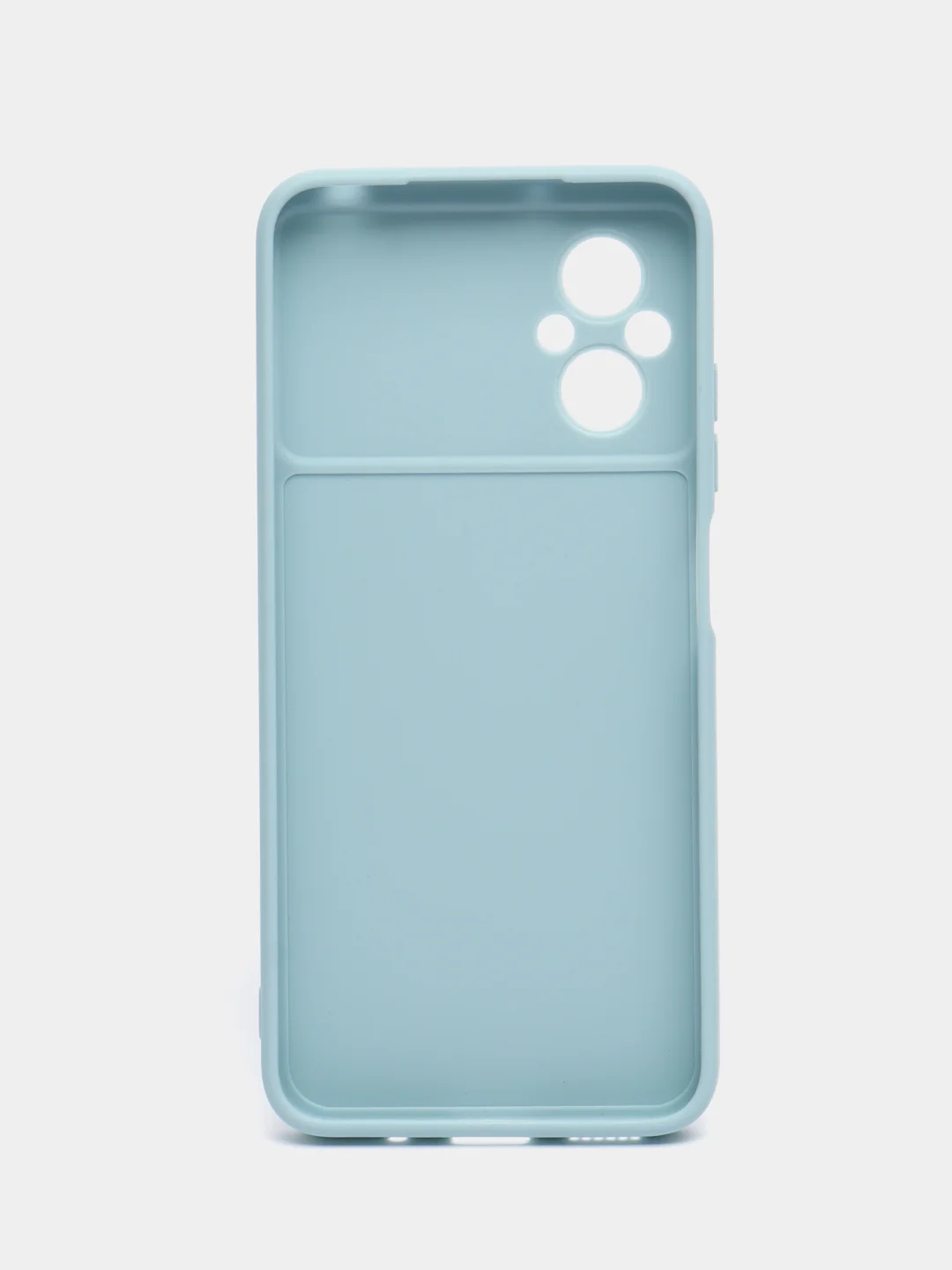 Мятный силиконовый чехол для Xiaomi POCO M5 4G / M4 5G (Поко М5 4Г / М4 5 Джи), прозрачный