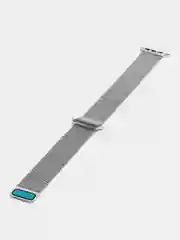 Серебряный ремешок для Apple Watch, миланская петля
