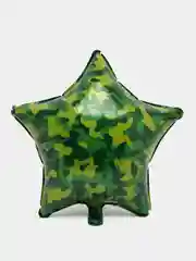 Алый шар "Камуфляж", 3 вида формы