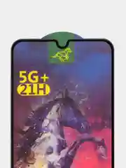Защитное стекло для Samsung Galaxy A50 (Самсунг Галакси А50), с черной рамкой