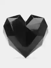 Подарочная коробка "Чёрное сердце", 18 х 18 х 12,5 см