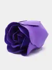 Фиолетовый мыльные розочки, набор в подарочной коробке, 10 штук, 5 цветов