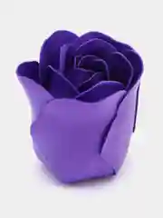 Фиолетовый мыльные розочки, набор в подарочной коробке, 10 штук, 5 цветов