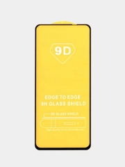 Защитное стекло для Realme 9 / 9 Pro Plus (Реалми 9, 9 про плюс) с черной рамкой