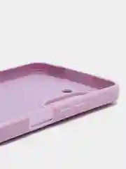 Сиреневый чехол для Realme C33 / Реалми С33 силиконовый, цветной, с мягким подкладом