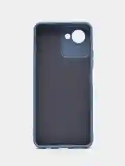 Синий меланж чехол Realme C30 C30s Narzo 50i Prime Реалми С30 силиконовый цветной с мягким подкладом