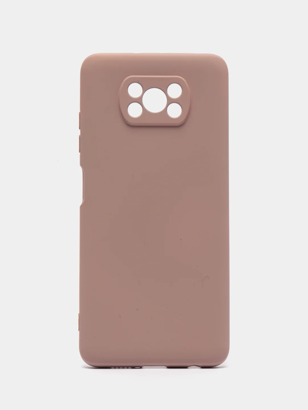 Бежевый чехол Xiaomi Poco X3 NFC, Poco X3 Pro, Сяоми Поко Х3 НФС, Поко Х3 Про, силиконовый