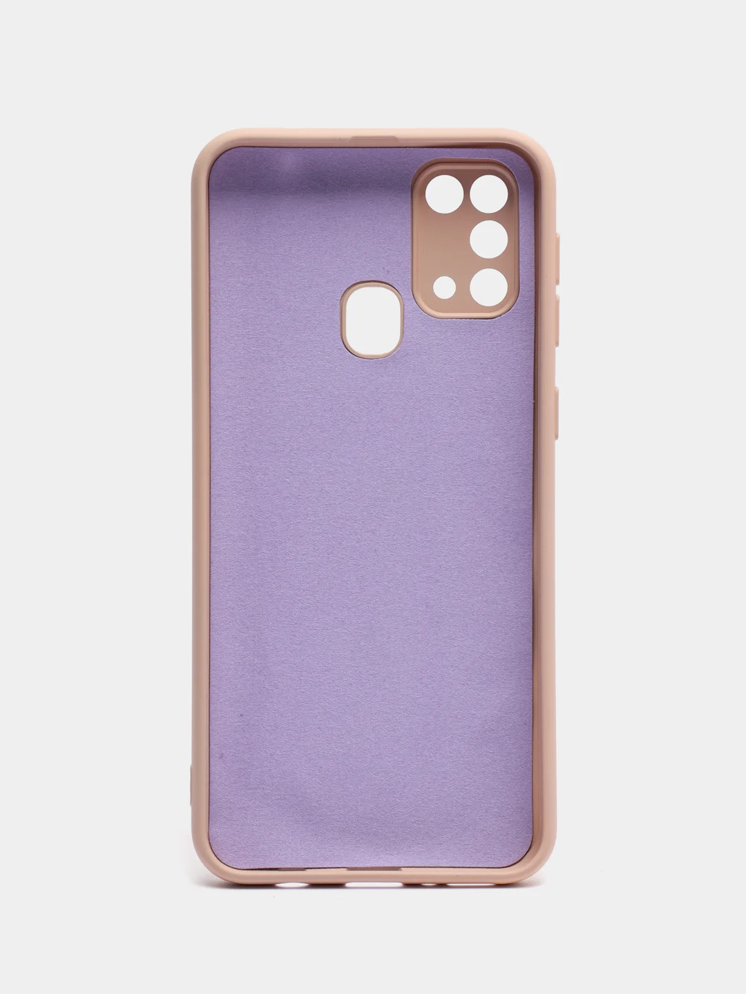 Аметистовый чехол на Samsung Galaxy M31, Самсунг Галакси М31 силиконовый
