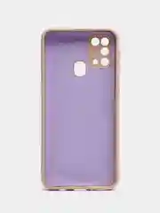 Аметистовый чехол на Samsung Galaxy M31, Самсунг Галакси М31 силиконовый